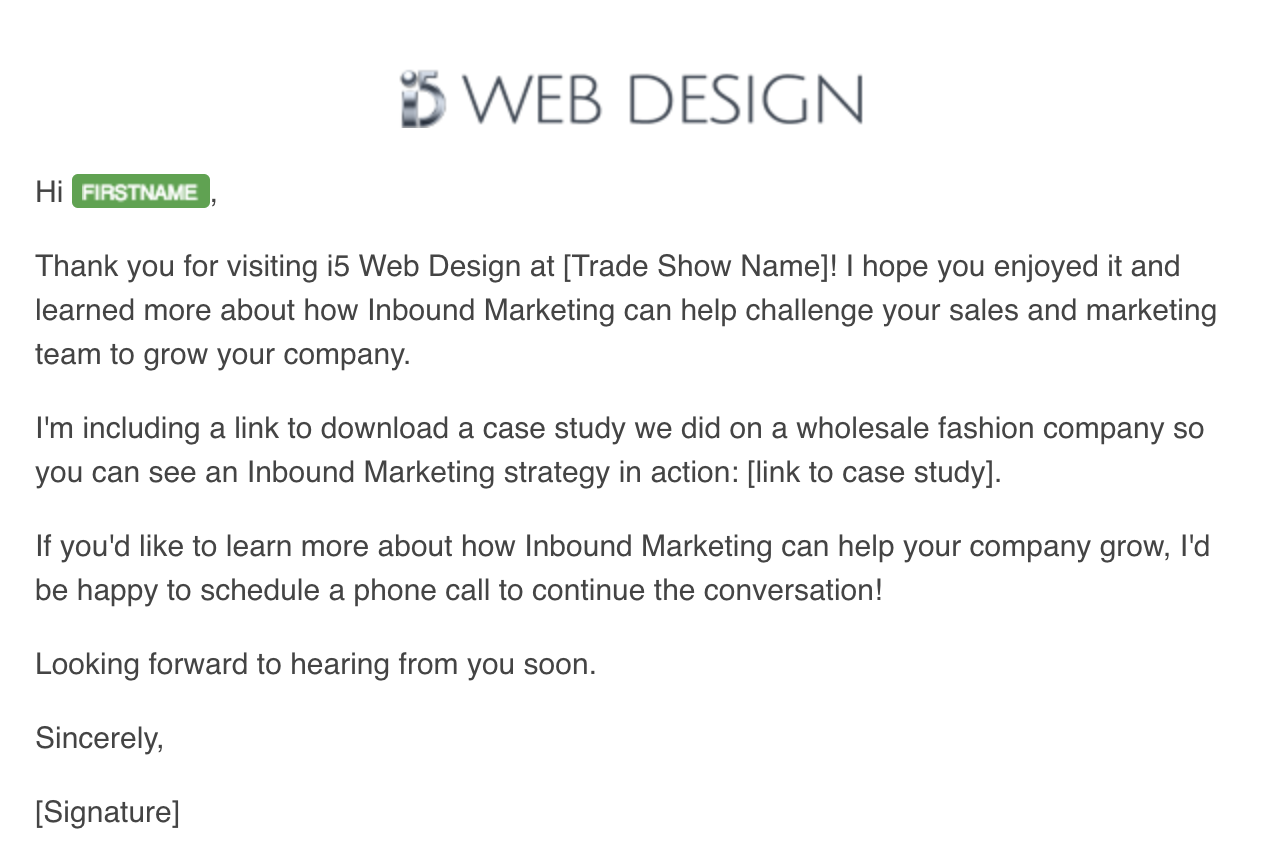 Trade_Show_Emails _Sample_Immediate_Response